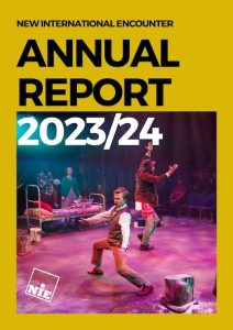 Yellow and black modern annual report 1